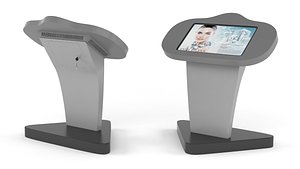 Electronic Kiosk 3D model