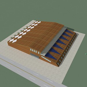 3D stadium model