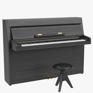 Vertical piano
