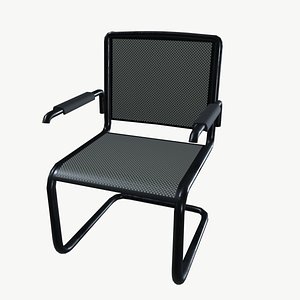 3D Iron Industrial Chair