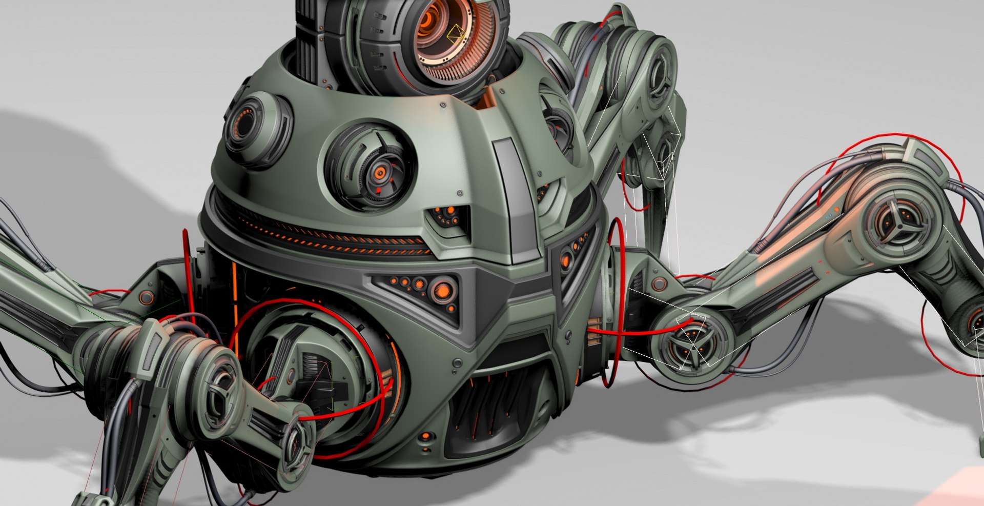 Spider Robot Mech - Rigged model https://p.turbosquid.com/ts-thumb/ri/nOhb7Y/iF/viewport4/jpg/1738165148/1920x1080/fit_q87/236cee0b1e46e019b178763f708e9768f0a12beb/viewport4.jpg