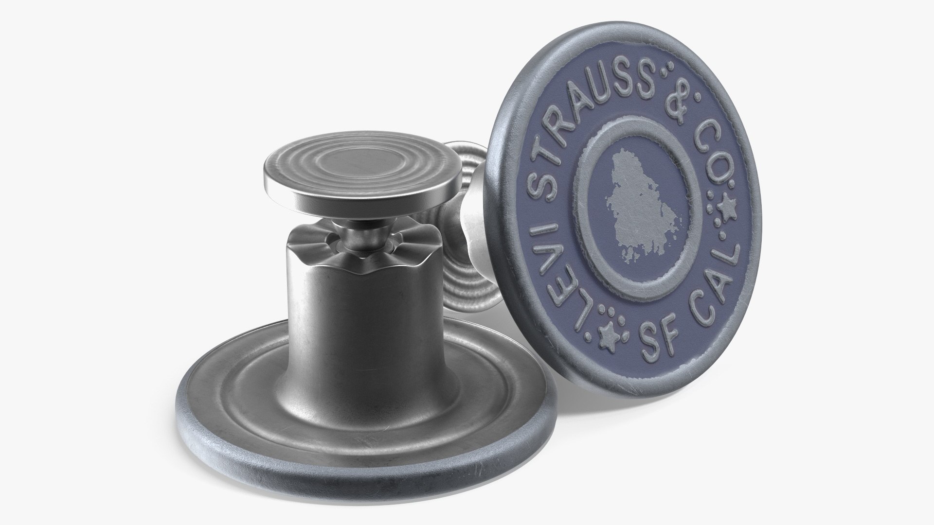 3D Gray Levis Rivet - TurboSquid 2388678