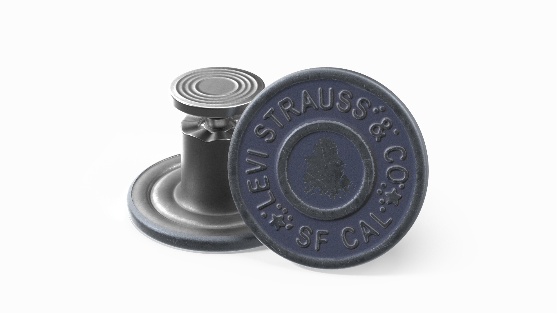 3D Gray Levis Rivet - TurboSquid 2388678