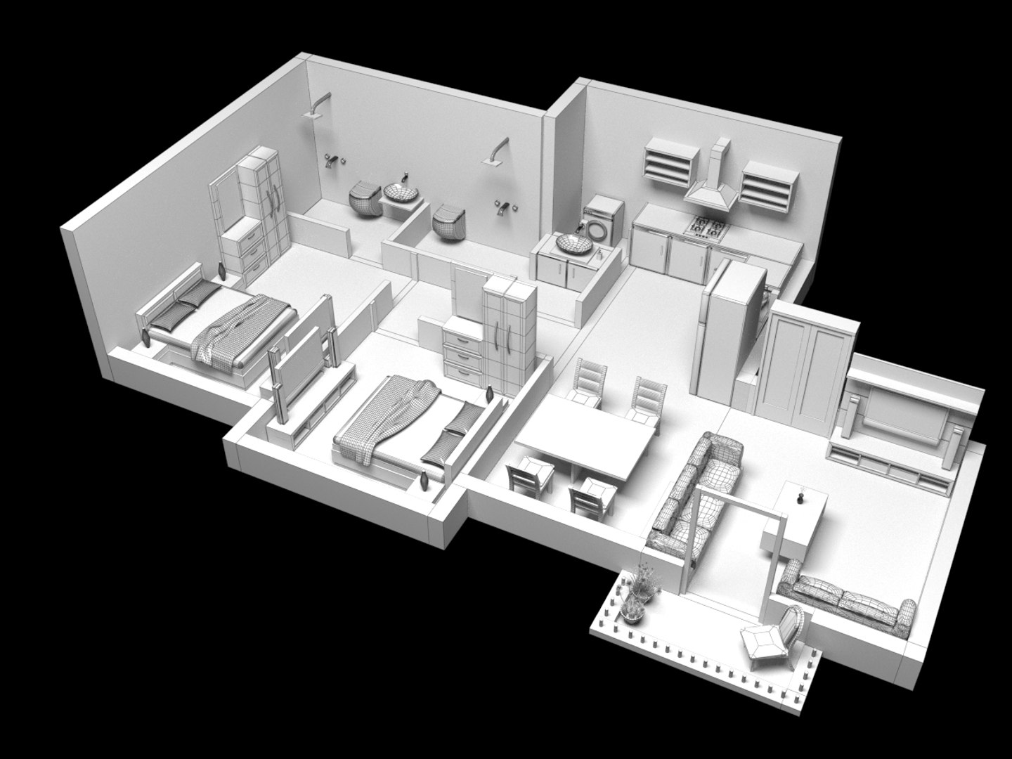 2 bhk apartment 3D model https://p.turbosquid.com/ts-thumb/ri/pkdtb9/zVrVzAVg/wireframe/jpg/1594269573/1920x1080/fit_q87/ec30d33639810871303dca638a04af0e6893a2f9/wireframe.jpg