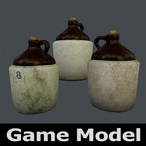 Stoneware Jug Game Model