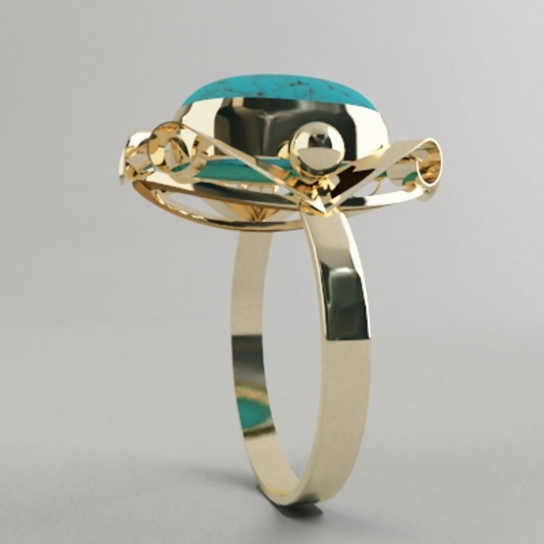 Max Ring Turquoise