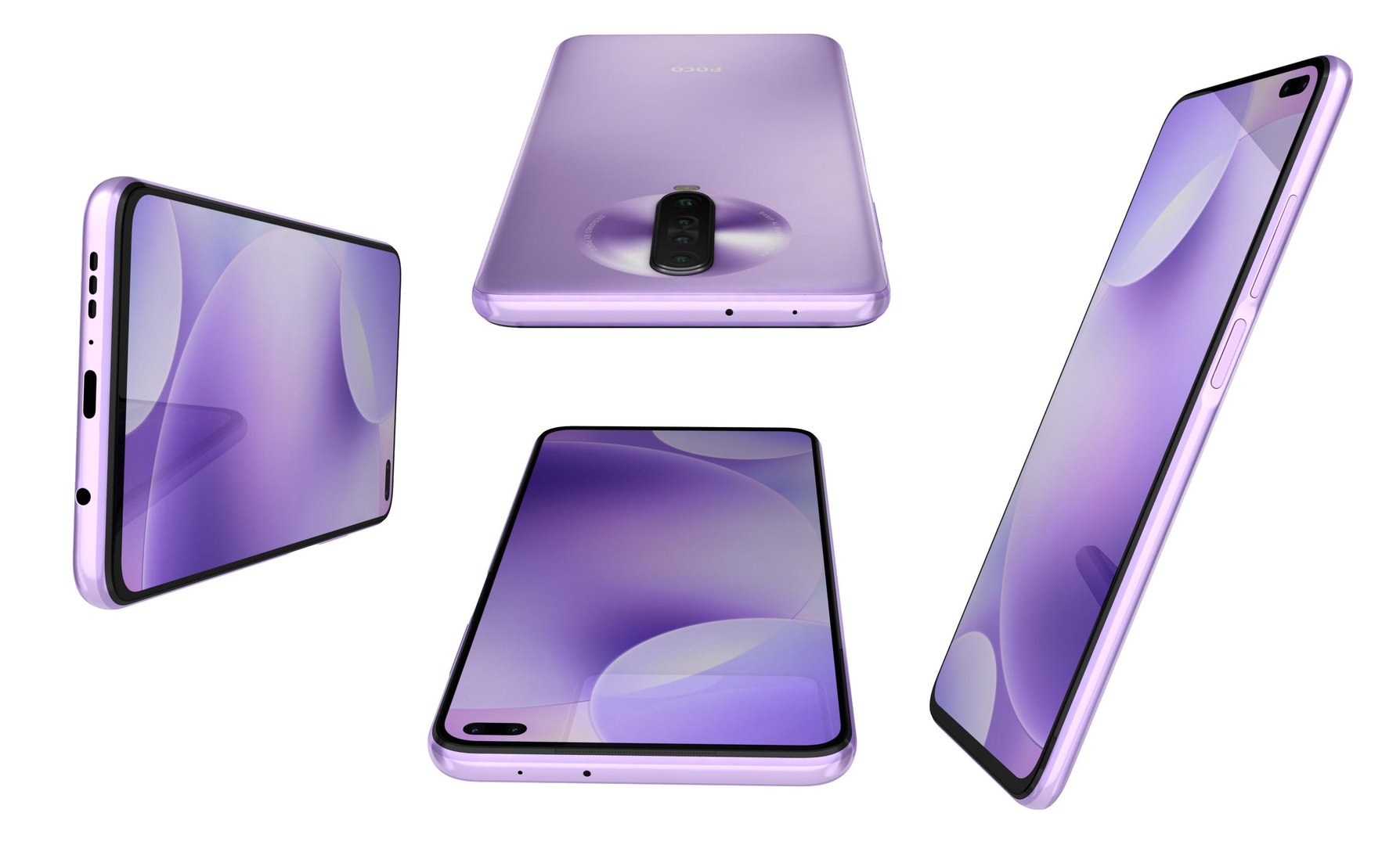 3D xiaomi poco x2 matrix - TurboSquid 1662366