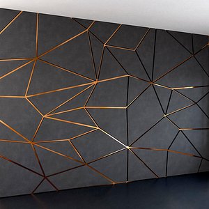 Wall Panel Set 188 3D