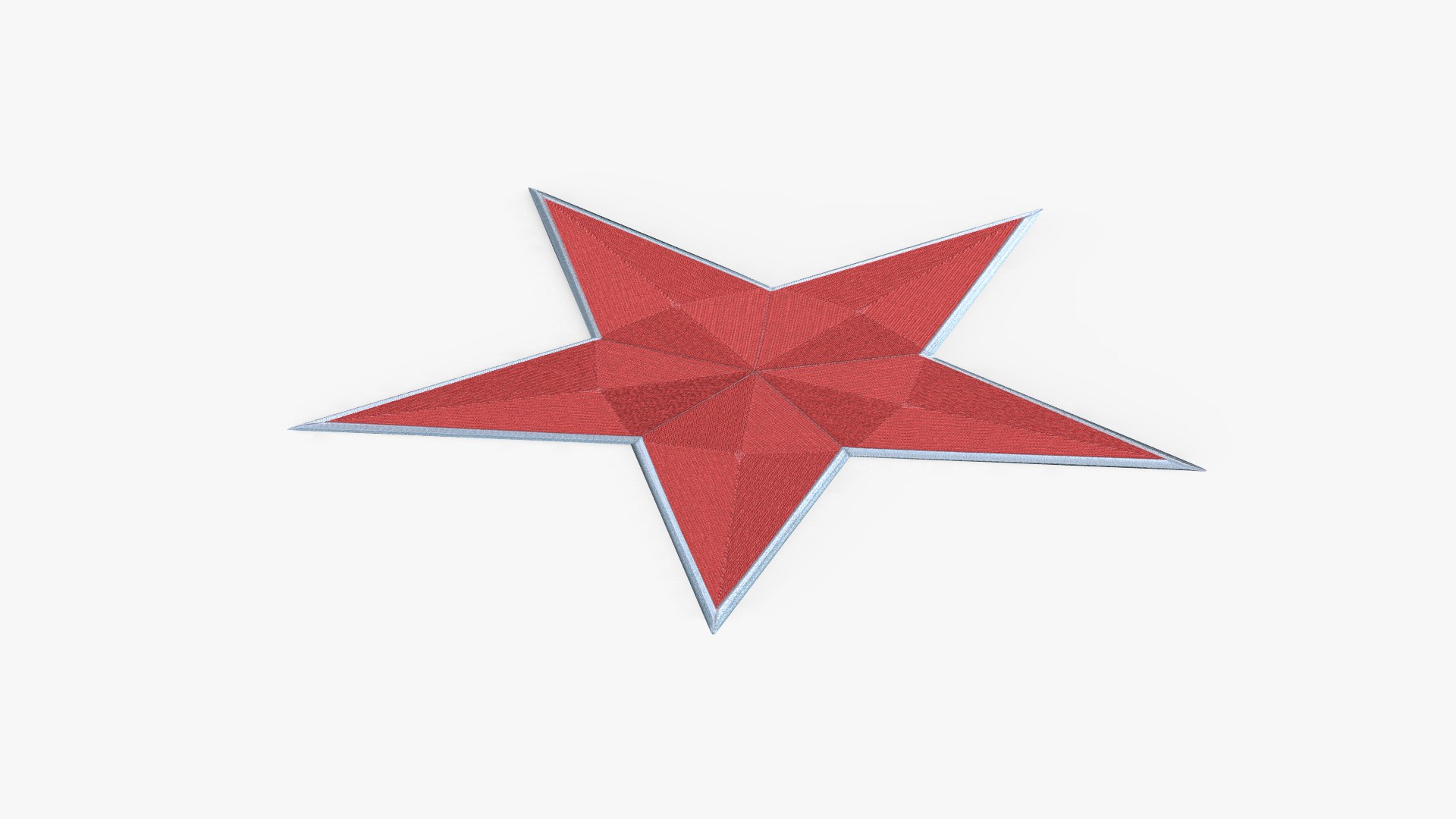 Ecusson Star Shape 3D Model - TurboSquid 2034470