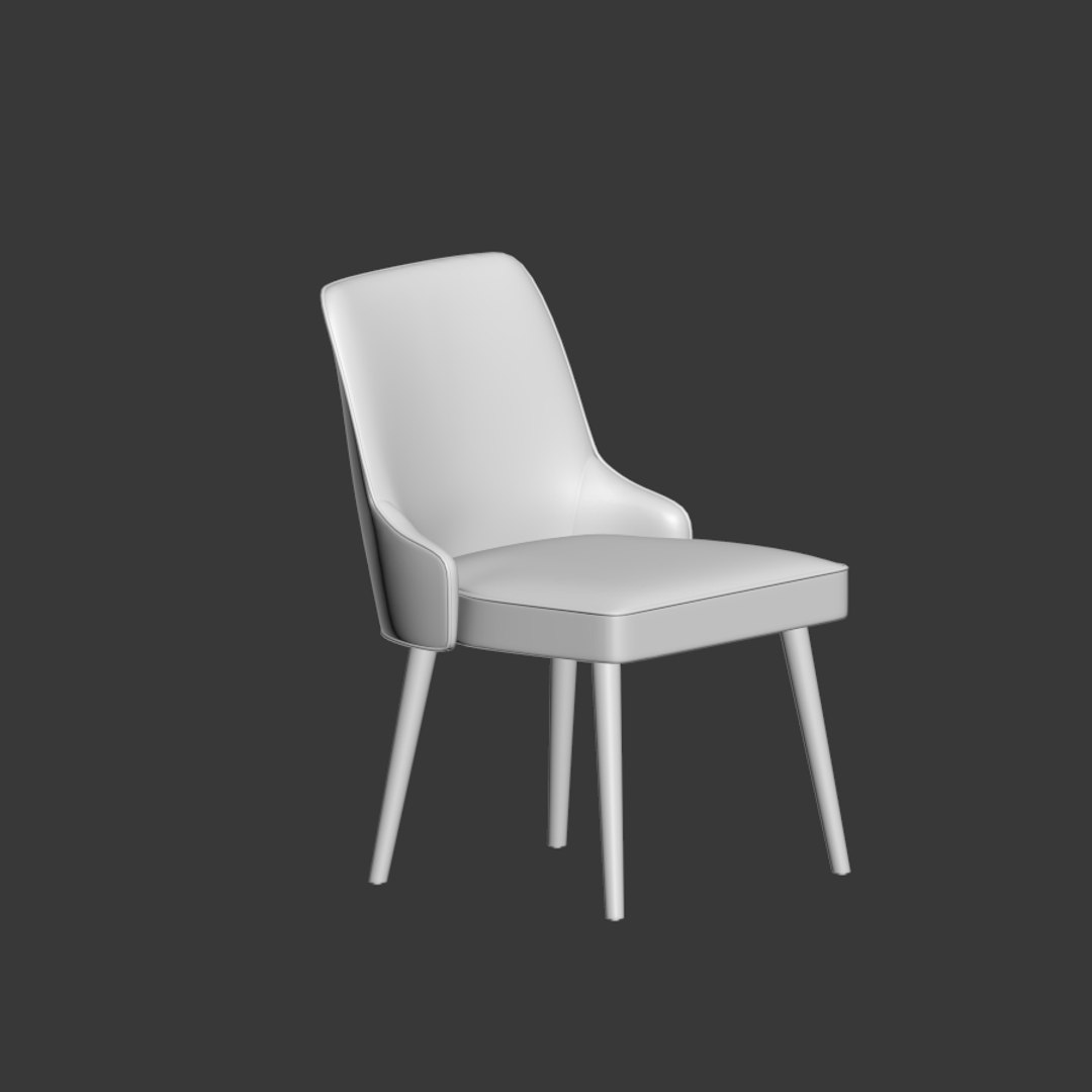 3D Larsson Dining Table Chairs Model - TurboSquid 1618203