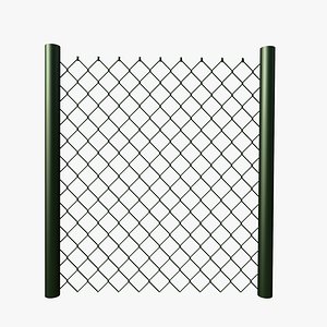 parametric chain link fence