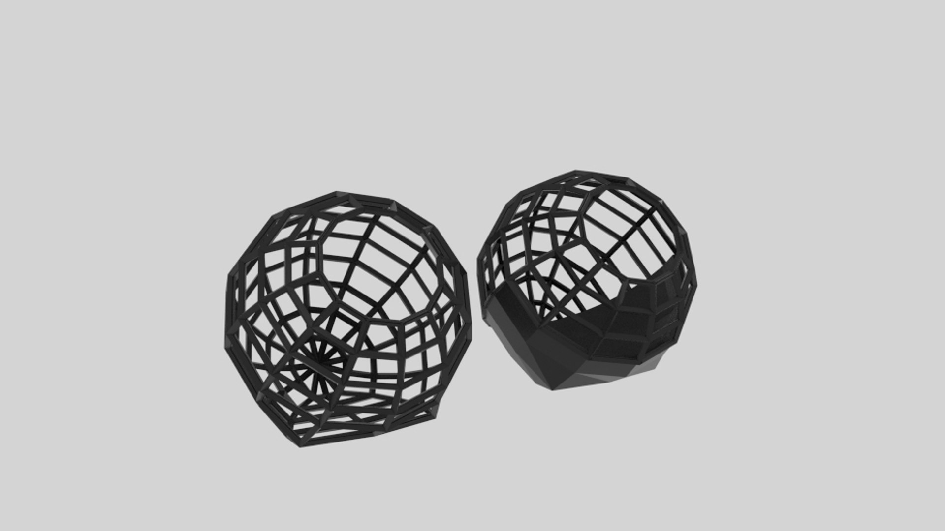 3D Model Sphere Wire Bin - TurboSquid 1158357