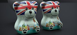 3D TEDDY BEAR ALUMINUM CAN BOX 2024 model
