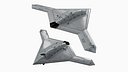 Stealth Tactical X-47B UAV