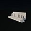 Palco de concerto modelo 3D