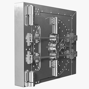 Steel Bank Vault Door