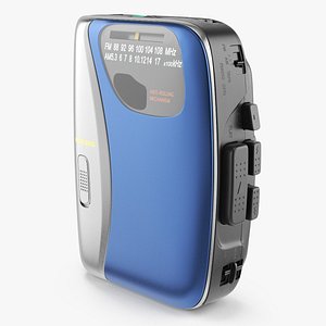 Vintage Portable Cassette Player