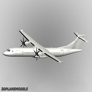 ATR 72-500 Generic white