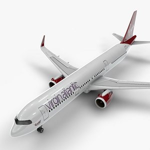 3D a321 neo virgin atlantic