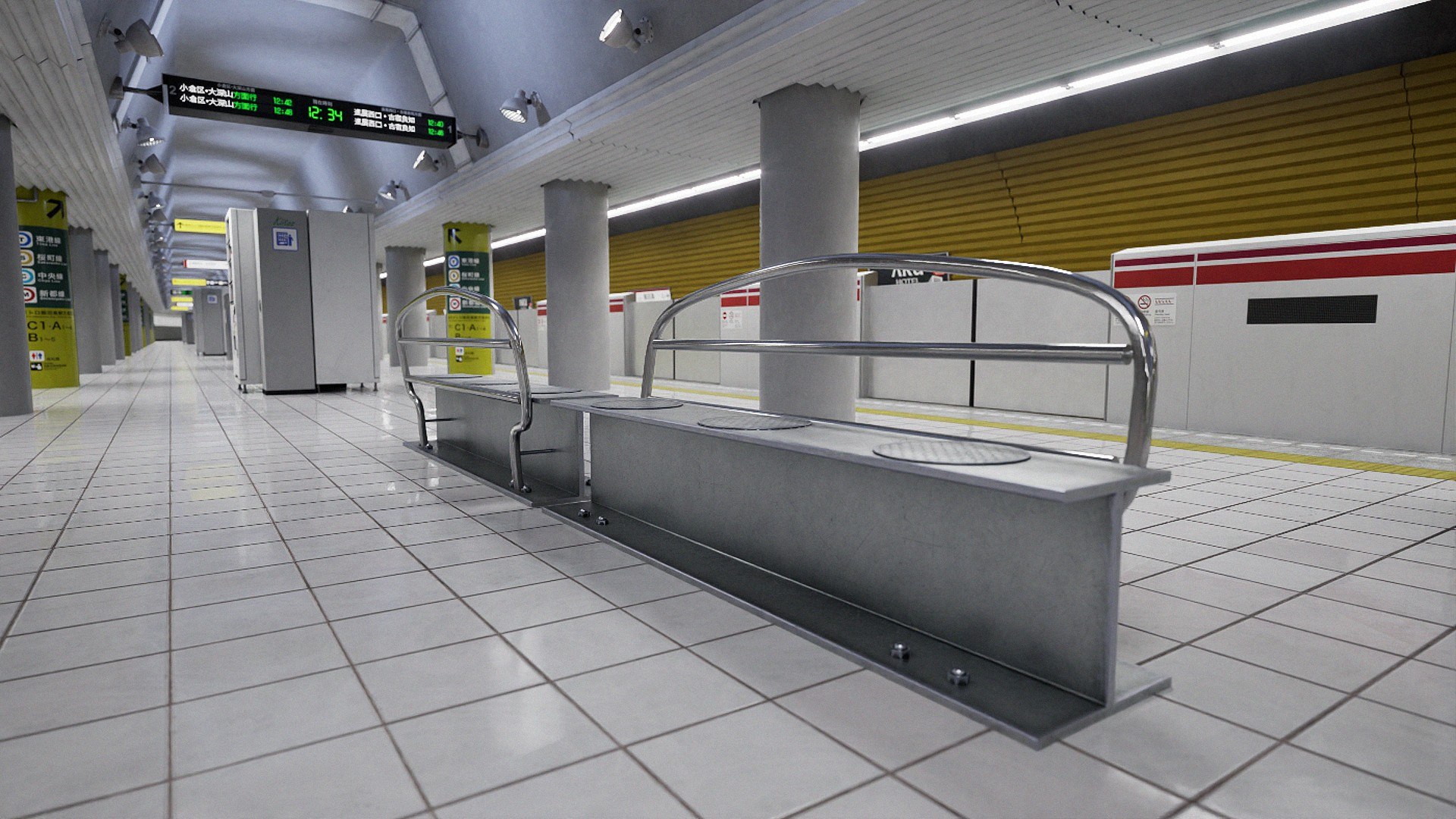 3D model Tokyo Metro Station 01 https://p.turbosquid.com/ts-thumb/rj/Z0Dfdi/zz/highresscreenshot00033/jpg/1697100997/1920x1080/fit_q87/f9abc2f2666078c69d4481b3c56bef44bb5f3d2a/highresscreenshot00033.jpg