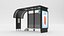 Arrêt de bus moderne