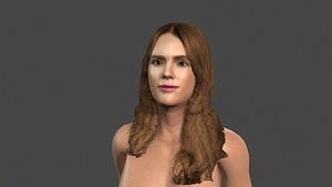 Beautiful Woman -Rigged and animated for Unreal Engine