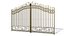 Gilded Wrought Iron Gates