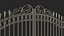 Gilded Wrought Iron Gates