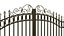 Gilded Wrought Iron Gates