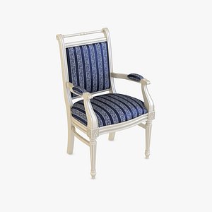 3D classic armchair