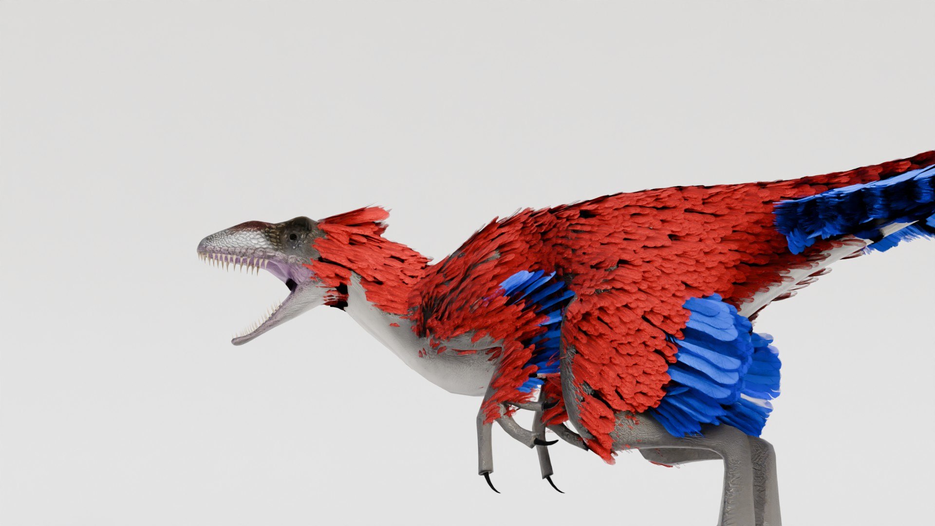 Jurassic World Dominion Pyroraptor 3D Model - TurboSquid 2356270