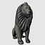3d model lion statue