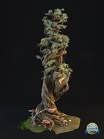 Magic Fairy Tale Tree Roots
