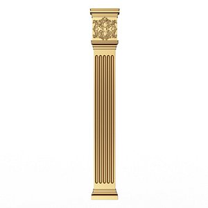 3D Column Capital 1301