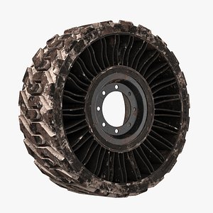 3D Michelin X Tweel All Terrain Dirty