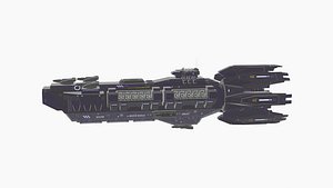 Scifi Omen 3D Model model