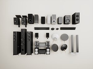 Modern Home Audio Speaker Collection