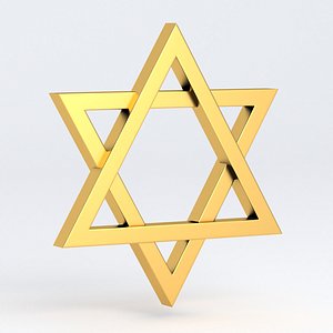 Star David Symbol Gold