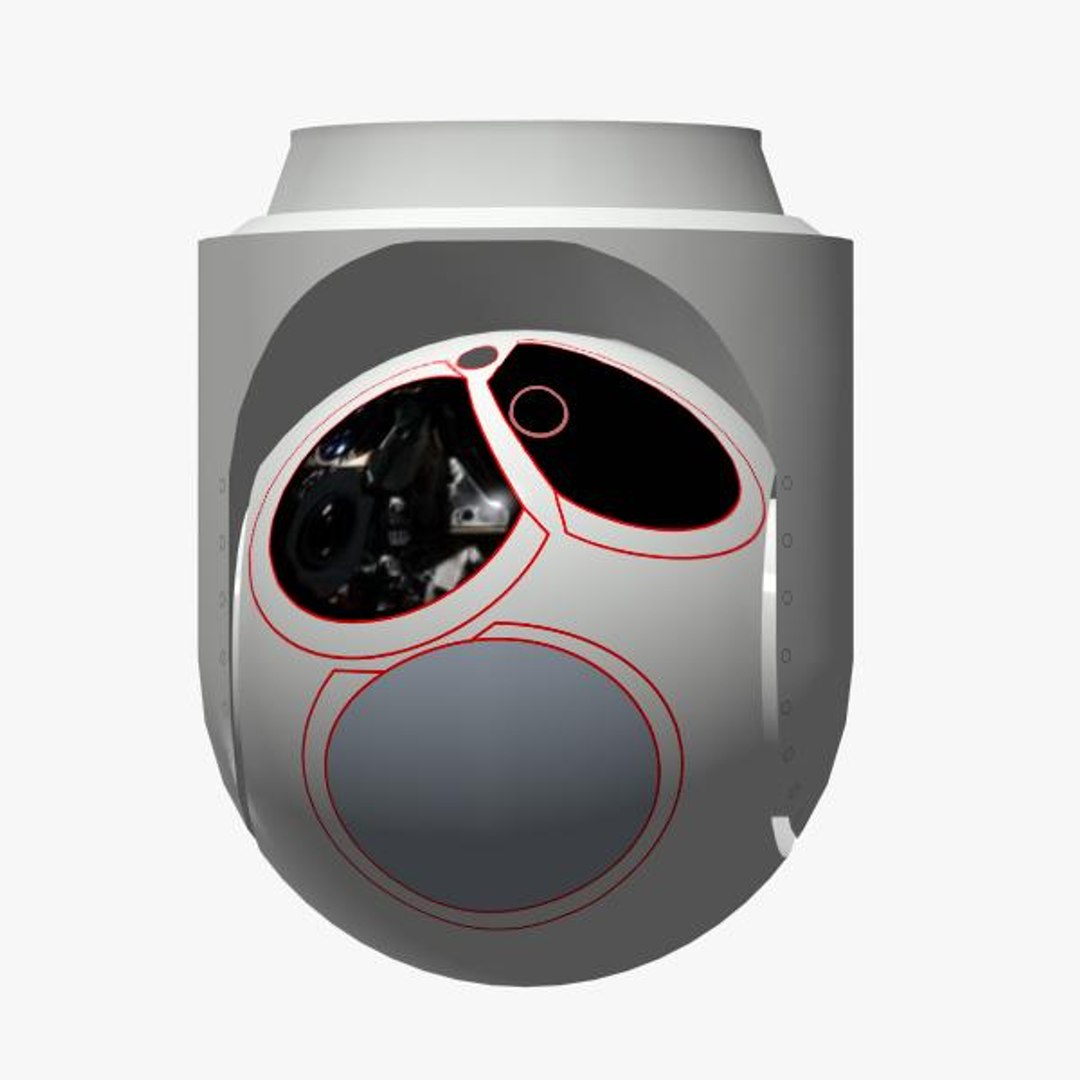 L-3 Electro-optical Sensor Mx-15hdi 3d Model