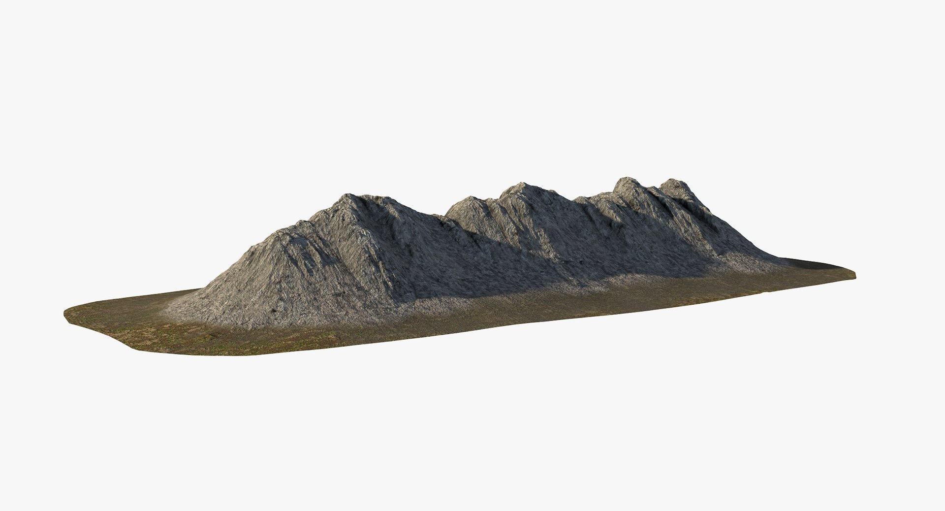 3D Mountain Ridge 7 - TurboSquid 1259724