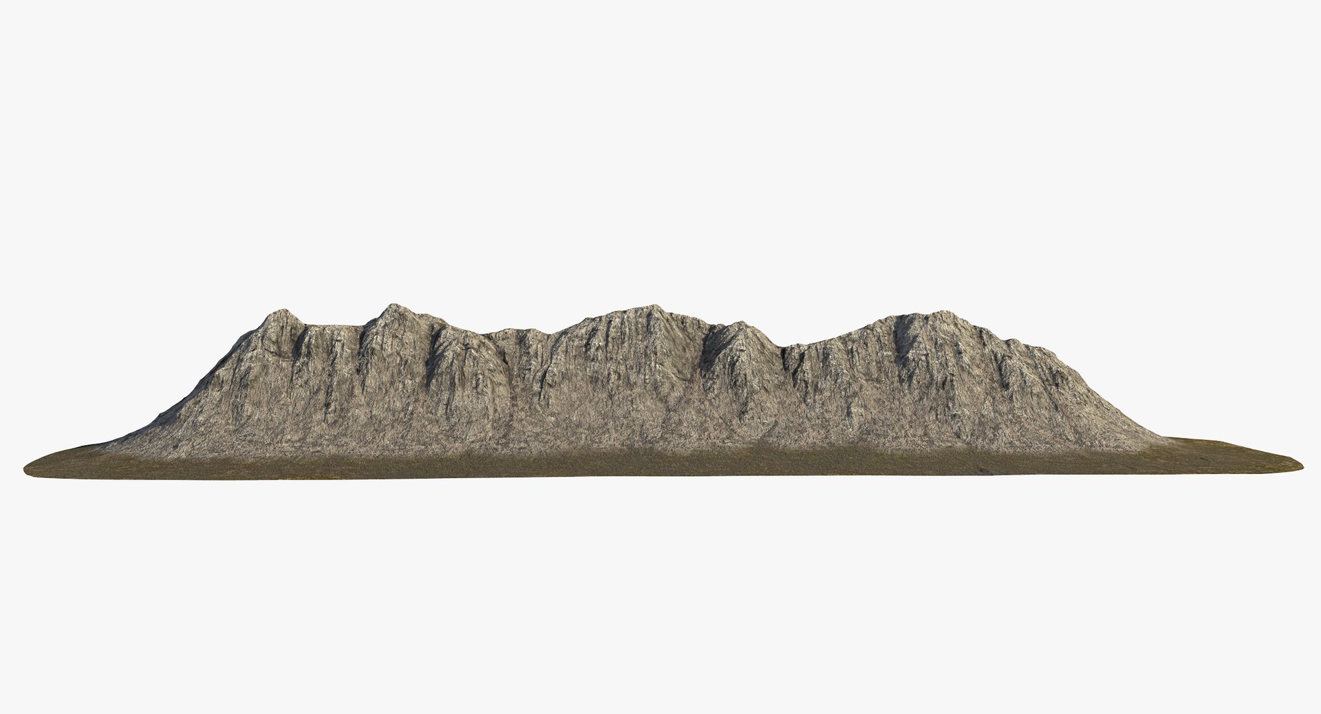3D Mountain Ridge 7 - TurboSquid 1259724