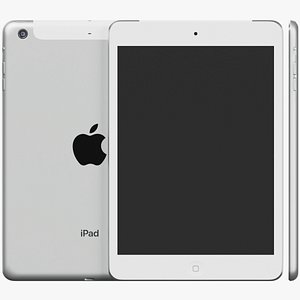 Apple iPad Mini 2 wifi and cellular tablet 3D