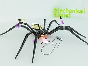 mechanical spider 3ds