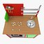 toy kitchen 3d model