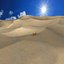 Stones in desert