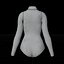 turtleneck bodysuit - model