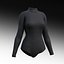 turtleneck bodysuit - model