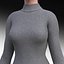 turtleneck bodysuit - model