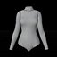 turtleneck bodysuit - model