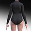 turtleneck bodysuit - model
